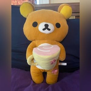 Cherry Blossom Rilakkuma with Tea